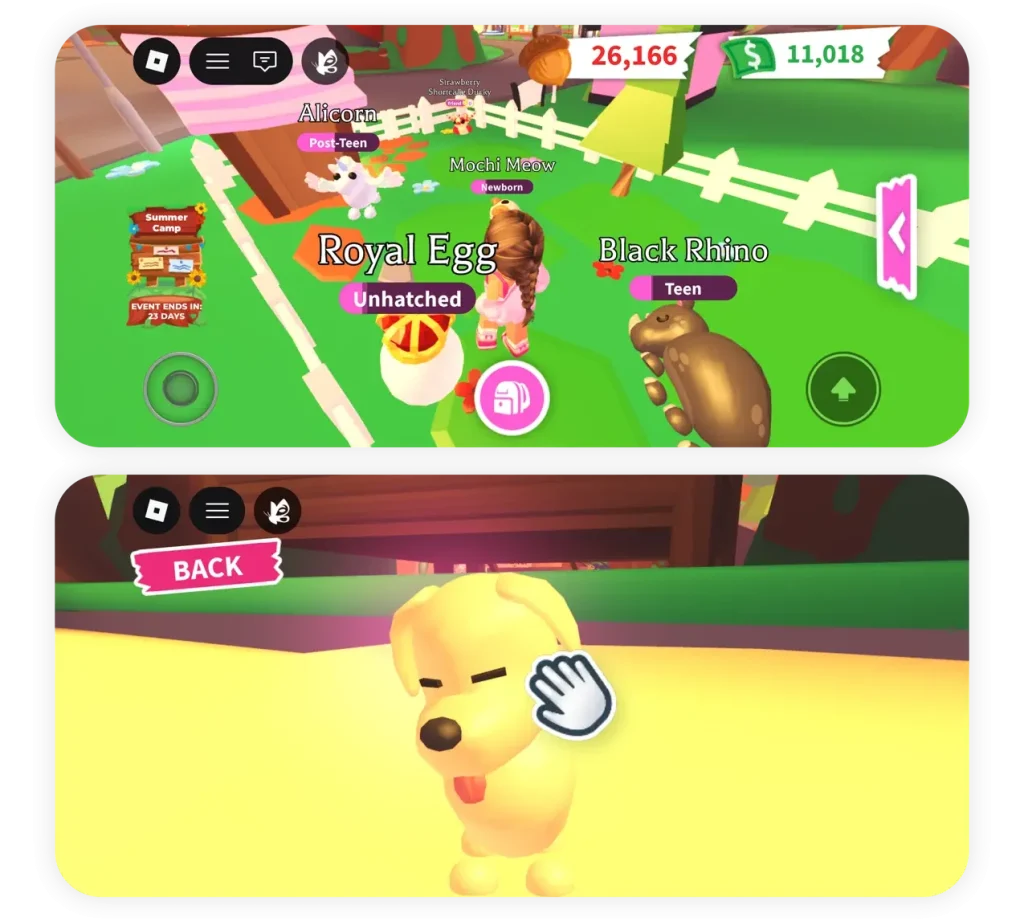 Adopt Me gameplay